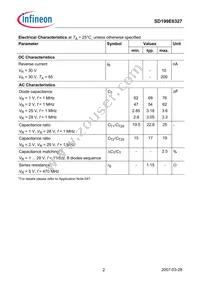 SD 199 E6327 Datasheet Page 2