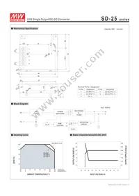 SD-25B-24 Datasheet Page 2