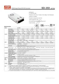 SD-350D-48 Datasheet Cover
