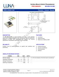 SD039-151-001 Datasheet Cover