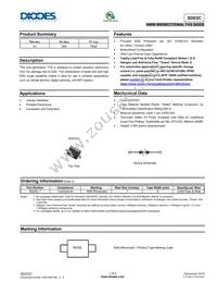 SD03C-7 Datasheet Cover