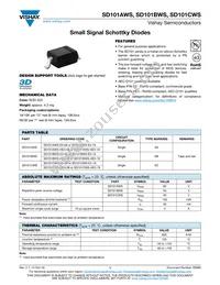 SD101BWS-HE3-08 Datasheet Cover