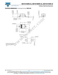 SD101CWS-G3-08 Datasheet Page 3