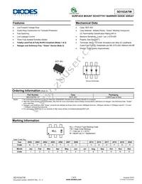 SD103ATW-7 Datasheet Cover