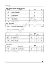 SD1274-01 Datasheet Page 2