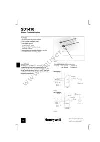 SD1410-003 Datasheet Cover