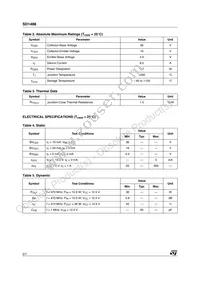 SD1488 Datasheet Page 2