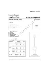 SD150R20PC Datasheet Cover