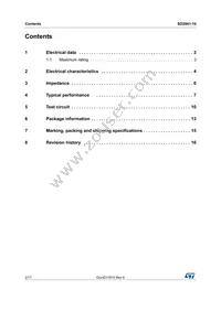 SD2941-10R Datasheet Page 2