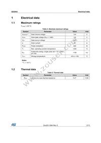 SD2943W Datasheet Page 3