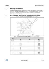 SD2943W Datasheet Page 11
