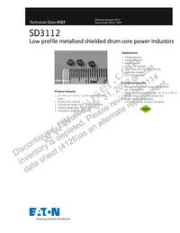 SD3112-1R5-R Datasheet Cover