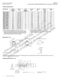 SD3112-1R5-R Datasheet Page 2