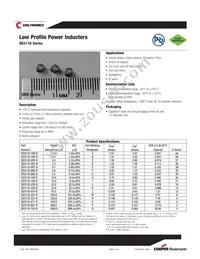 SD3118-102-R Datasheet Cover