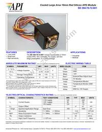 SD394-70-74-661 Datasheet Cover