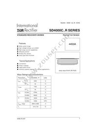 SD4000C40R Datasheet Cover