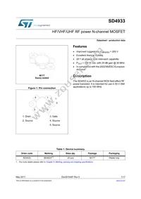 SD4933 Datasheet Cover