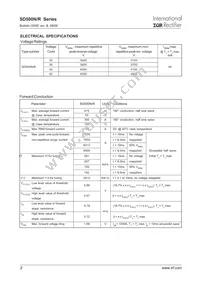 SD500R40PSC Datasheet Page 2