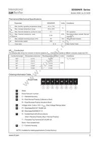SD500R40PSC Datasheet Page 3