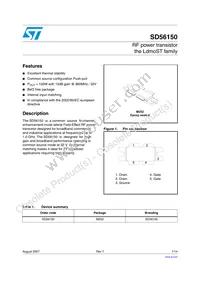 SD56150 Datasheet Cover