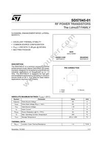 SD57045-01 Datasheet Cover