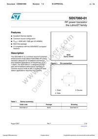 SD57060-01 Datasheet Page 4