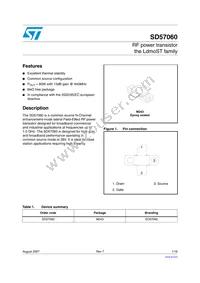 SD57060-10 Datasheet Cover