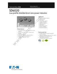 SD6020-2R2-R Datasheet Cover