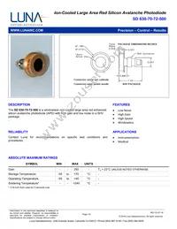 SD630-70-72-500 Datasheet Cover