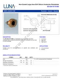 SD630-70-75-500 Datasheet Cover