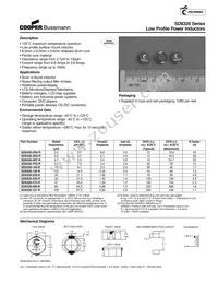 SD8328-680-R Datasheet Cover