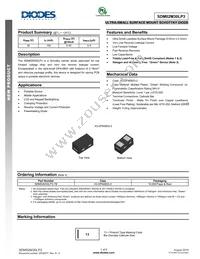 SDM02M30LP3-7B Datasheet Cover