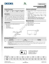 SDM05U40CSP-7 Datasheet Cover
