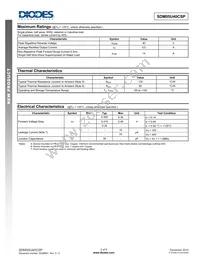 SDM05U40CSP-7 Datasheet Page 2