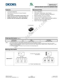 SDM10U45LP-7 Datasheet Cover