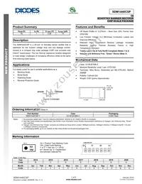 SDM1A40CSP-7 Datasheet Cover