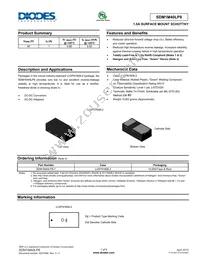 SDM1M40LP8-7 Datasheet Cover