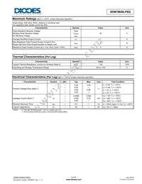 SDM1M40LP8Q-7 Datasheet Page 2