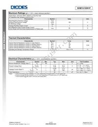 SDM1U100S1F-7 Datasheet Page 2