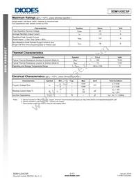 SDM1U20CSP-7 Datasheet Page 2