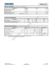 SDM20U30LPQ-7 Datasheet Page 2