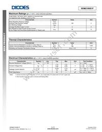 SDM2100S1F-7 Datasheet Page 2