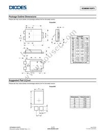 SDM8M100P5-13 Datasheet Page 4