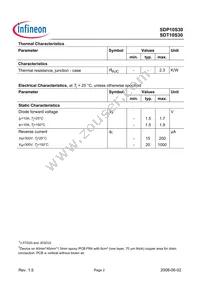 SDP10S30 Datasheet Page 2