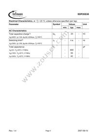 SDP20S30 Datasheet Page 3