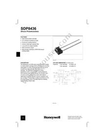 SDP8436-004 Datasheet Cover