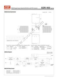 SDR-960-48 Datasheet Page 2