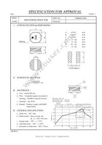 SDR0403-300JL Datasheet Cover