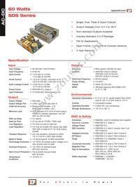 SDS60UT07-C Datasheet Cover