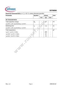 SDT08S60 Datasheet Page 3